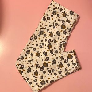 Carters leopard print leggings toddler girls 4T